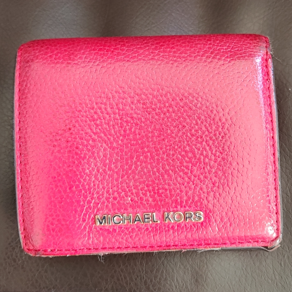 Michael Kors Small Leather Wristlet